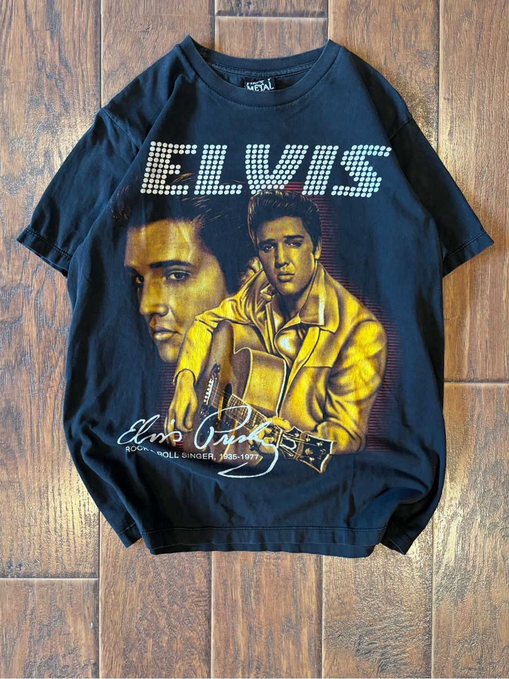 Vintage Y2K Elvis Presley Memorial Shirt